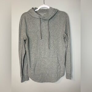 AMERICAN EAGLE Men’s Gray Hoodie Long Sleeve Pullover Hooded Sweater XS